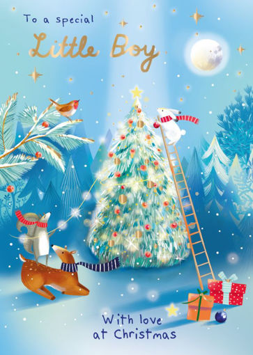 Picture of SPECIAL LITTLE BOY CHRISTMAS CARD